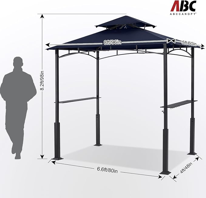 ABCCANOPY 8x5 Grill Gazebo - Image 4