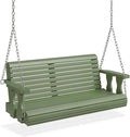 VINGLI Upgraded Patio Wooden Porch Swing by VINGLI