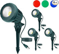 Spotlight Outdoor – 120V Plug-in, 2700K Warm White LED Landscape Spot Lights by Holeva