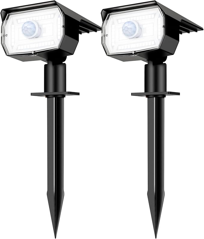 nipify Solar Spot Lights Outdoor Motion Sensor by Nipify
