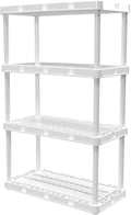 Gracious Living 4 Shelf Knect-A-Shelf Ventilated Light Duty Storage Home by GraciousLiving