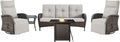 Belord 5 Piece Wicker Patio Furniture Set by Belord