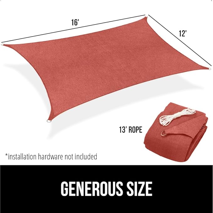 GORILLA GRIP Heavy Duty Sun Shade, UV Protection Fade Tear and Rust Resistant - Image 9