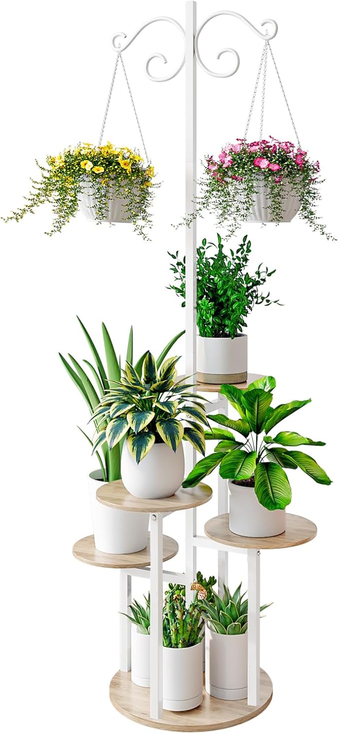 Plant Stand Indoor 5 Tier 8 Potted by INGIORDAR