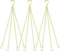garini 3 Pack, 23 Inch Hanging Baskets Chain, Bird Feeders and Lanterns by garini