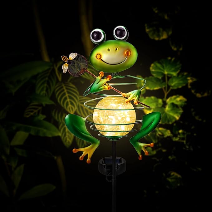 Frog Solar Garden Light - Image 2