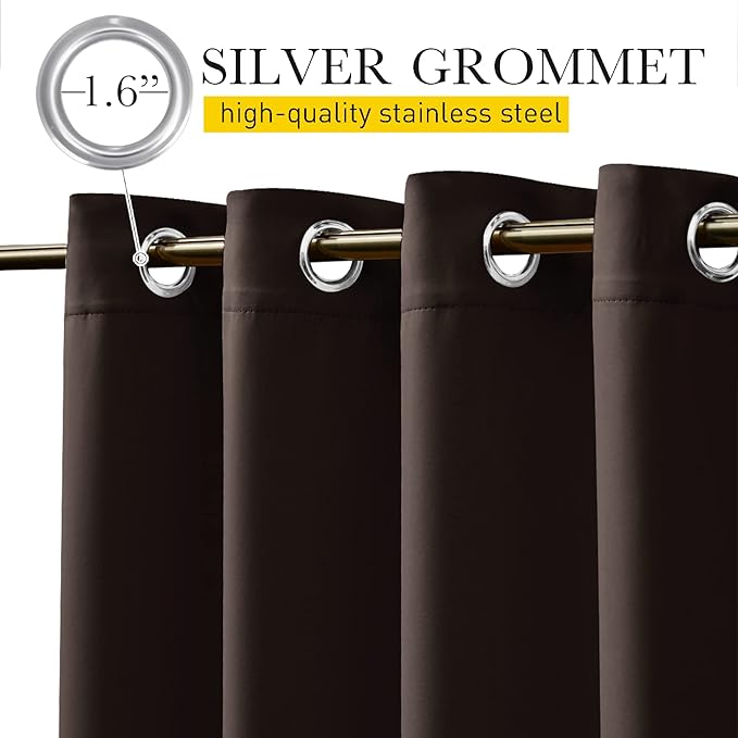 NICETOWN 2 Panels Outdoor Curtains - Image 2