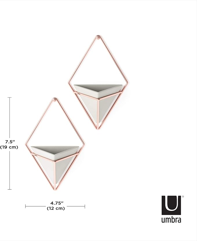 Umbra Trigg Hanging Planter Vase Wall Decor, Faux Plants, and More - Image 5