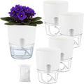 Planterhoma 5 Pack Self Watering Pots by Planterhoma