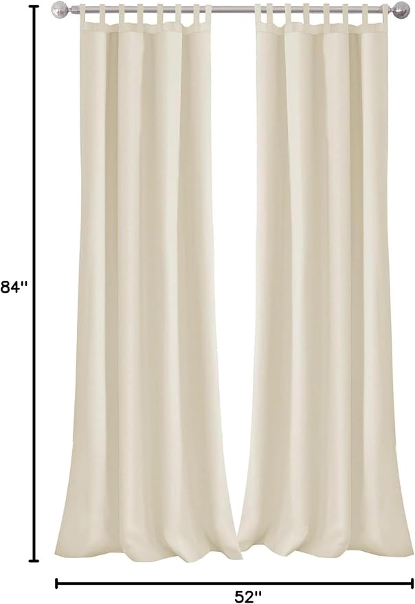 Elrene Home Fashions Matine Weatherproof Tab-Top Indoor/Outdoor Solid Color - Image 10