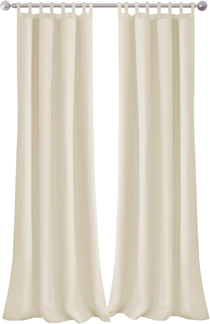 Elrene Home Fashions Matine Weatherproof Tab-Top Indoor/Outdoor Solid Color - Image 4