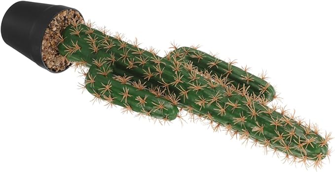 ABOOFAN Artificial Saguaro Cactus in Pot Faux Succulent Plant 20.86In Large - Image 3