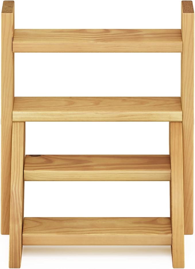 Furinno TIOMAN Plant Stand Indoor Outdoor, Tabletop Mini Ladder Planter Stand - Image 6