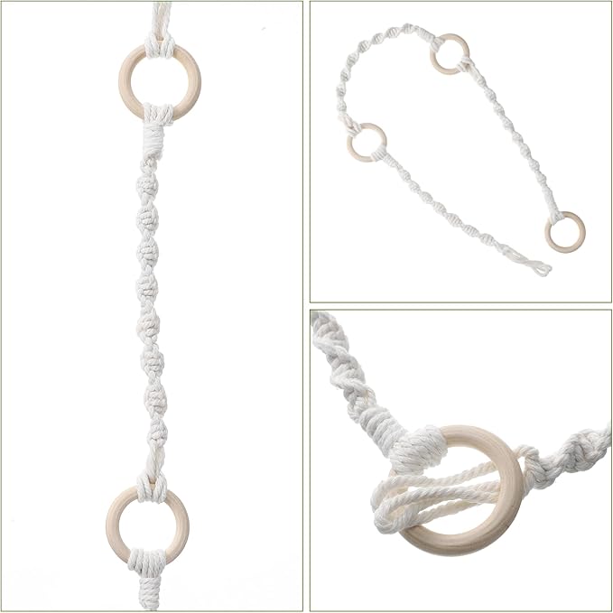 3 Pcs Adjustable Macrame Plant Hanger Extenders - Image 3