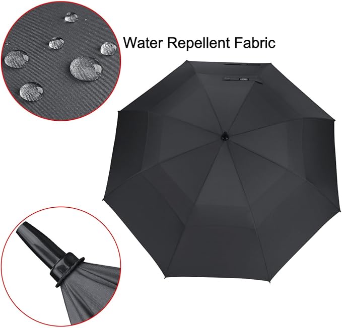 G4Free 47/54/62/68/72 Inch Automatic Open Golf Umbrella Oversize Extra Large - Image 9