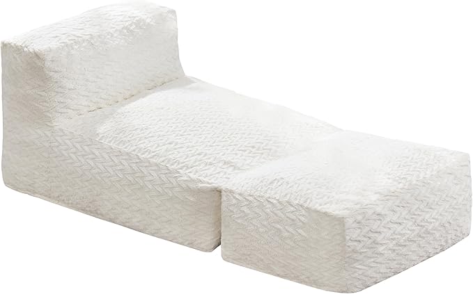 Hobestluk Bean Bag Chair Big Bean Bag Lounger - Image 9