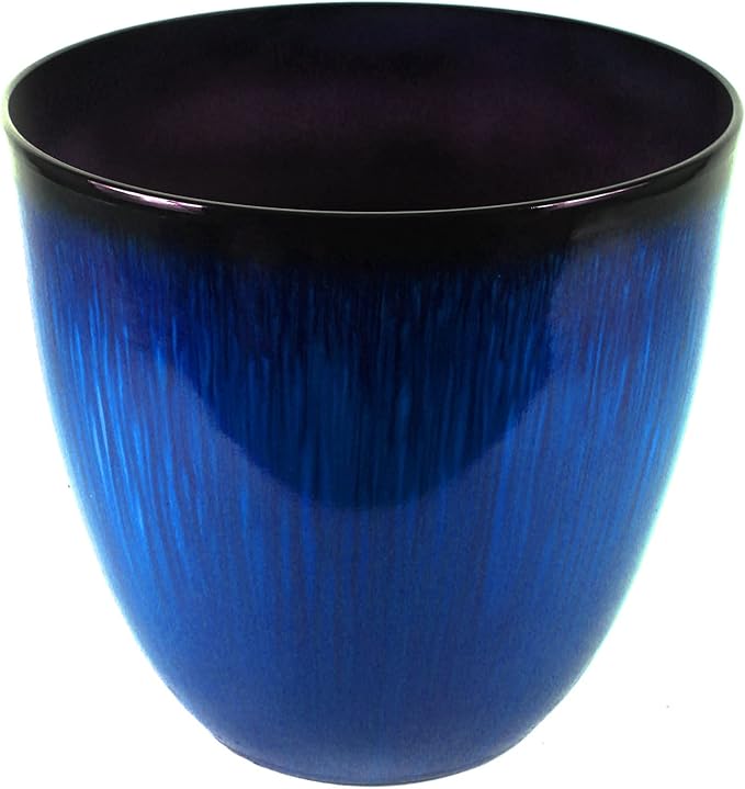 Gardener Select® Egg Planter, Modern Indoor & Outdoor Decorative Flower Pot by GardenerSelect