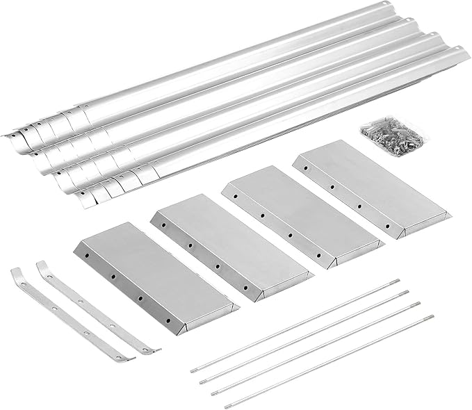 Land Guard 3 Pack 6×3×1ft Galvanized Metal Raised Garden Bed, Metal Planter Kit - Image 4
