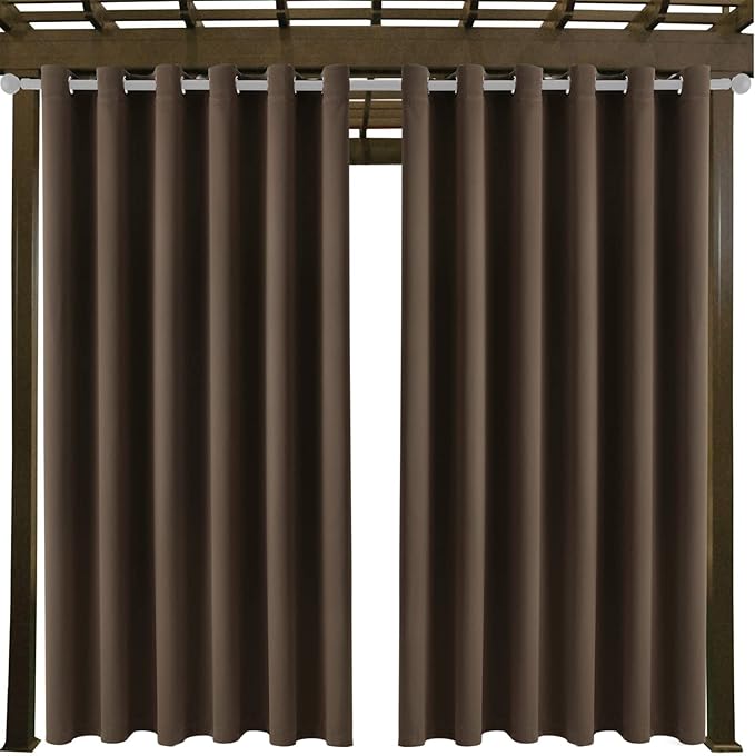 Outdoor Indoor Curtains for Patio Weather-resistant Window Panels Privacy - Image 9