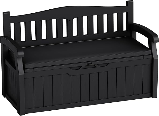 80-Gallon Outdoor Storage Bench by Acurax