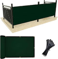 UPGRADE Privacy Screen 3' x 10' Fence Commercial Shade Cover by UPGRADE