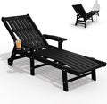 Patio Chaise Lounge Chair, Oversized Lounge Chair Outdoor by THOEOE