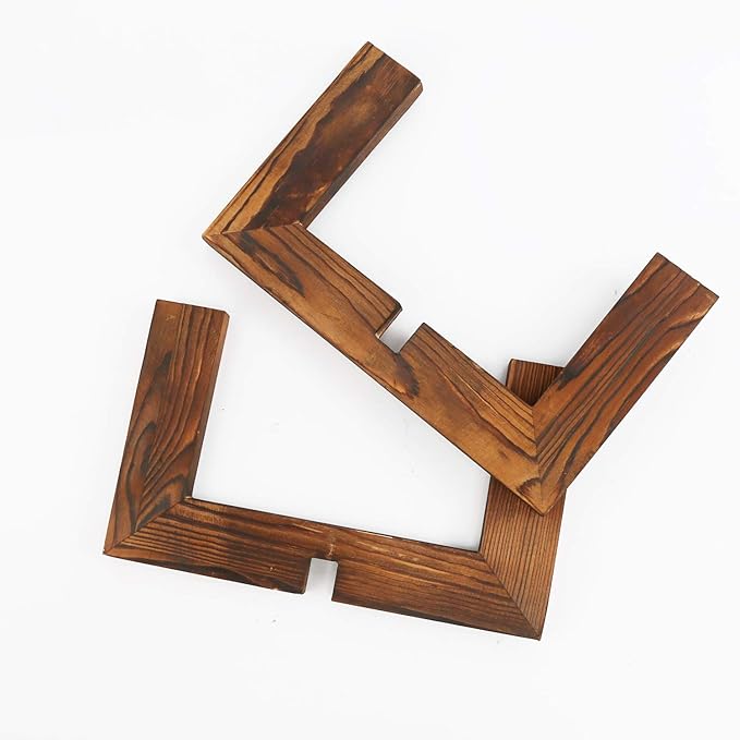 Gendral Forwepup 2 Pack Wood Plant Stand, Mid Century Modern Planter Stand - Image 7