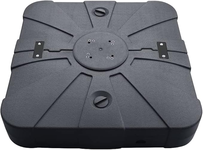 EliteShade USA 33" x 33" Offset Patio Umbrella Base Sand/Water Filled Square by EliteShade