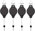 4 Pack Plant Hook Pulley, Retractable Plant Hanger Easy Reach Hanging Flower by Lythor