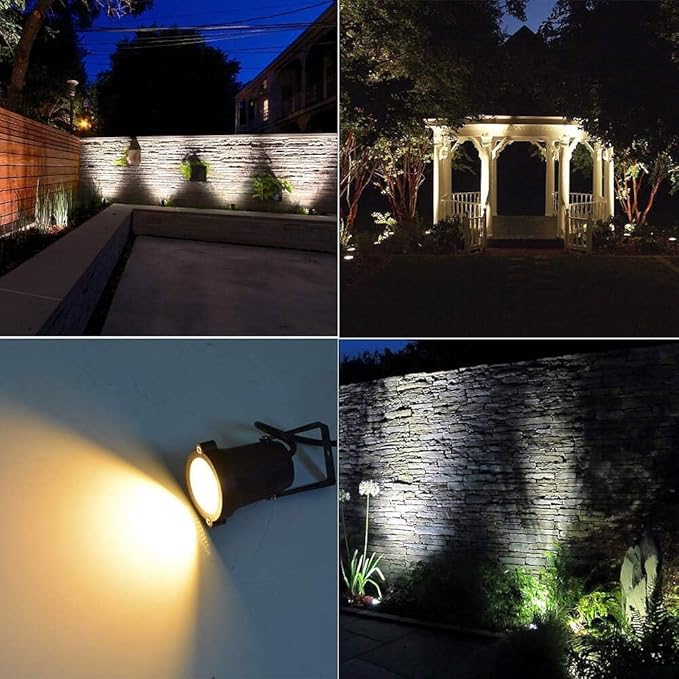 Romwish LED Landscape Spotlights, 10W Outdoor Spotlights - Image 5