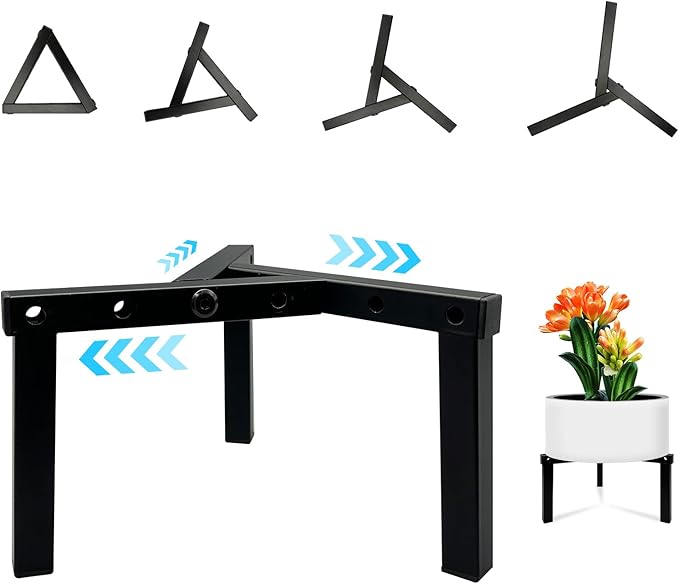 Three Legs Adjustable Metal Plant Stand by DDPow