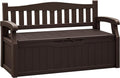 Flamaker 80 Gallon Storage Bench Outdoor Indoor, Durable All-Weather Seating by Flamaker