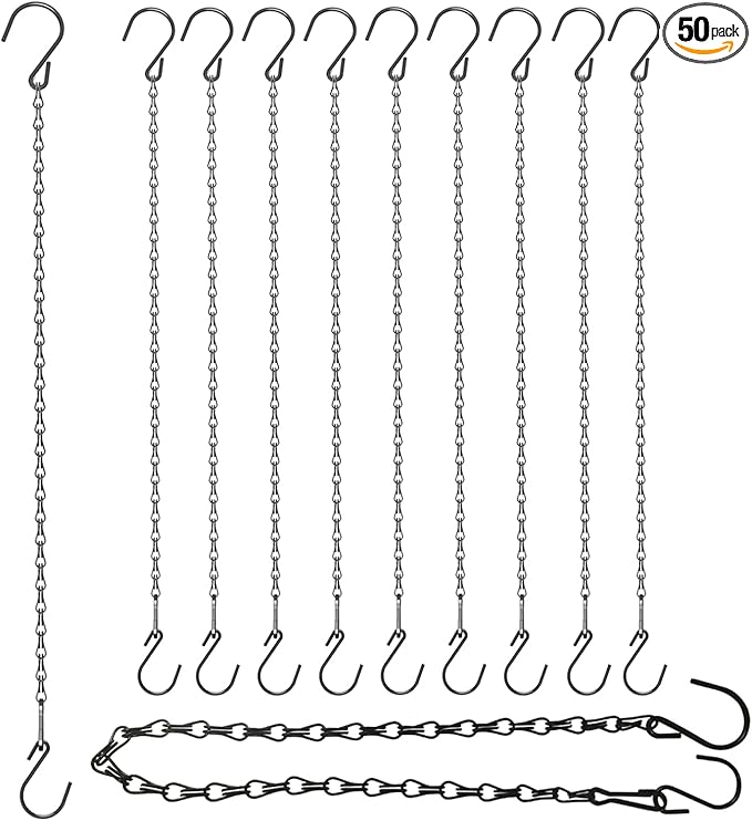 Chain for Hanging Plants, Adjustable Hanging Chain by HEDGBOBO