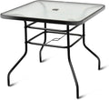 Tangkula 32" Square Outdoor Dining Table by TANGKULA