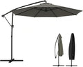 Outsunny 10 ft Offset Patio Umbrella by Outsunny