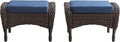Belord Outdoor Ottomans for Patio Foot Rest by Belord
