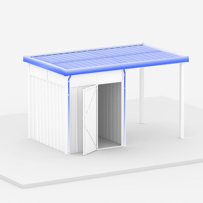 Patiowell 2-in-1 Outdoor Storage Shed - Image 7