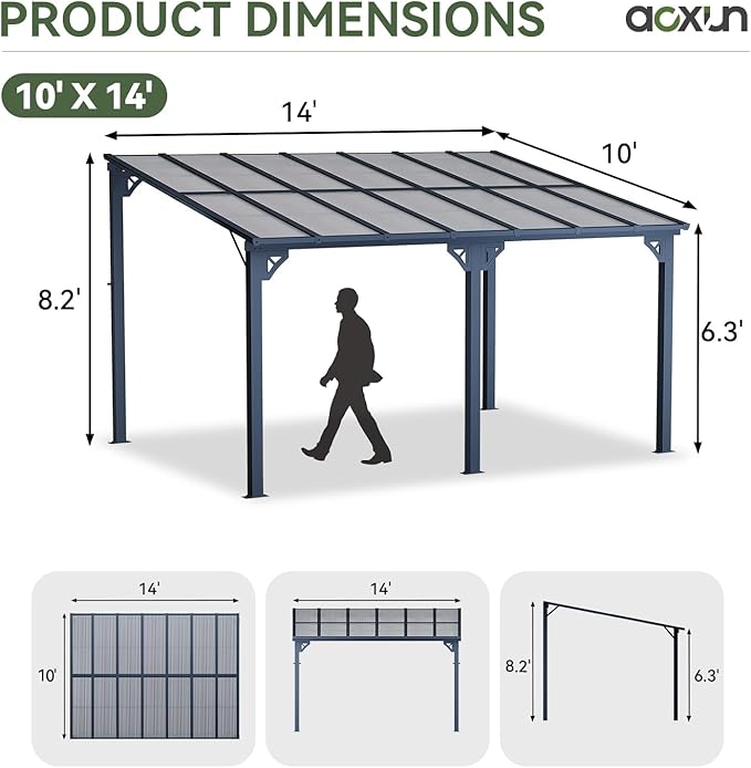 Aoxun 14'x 10' Premium Gazebo - Image 2