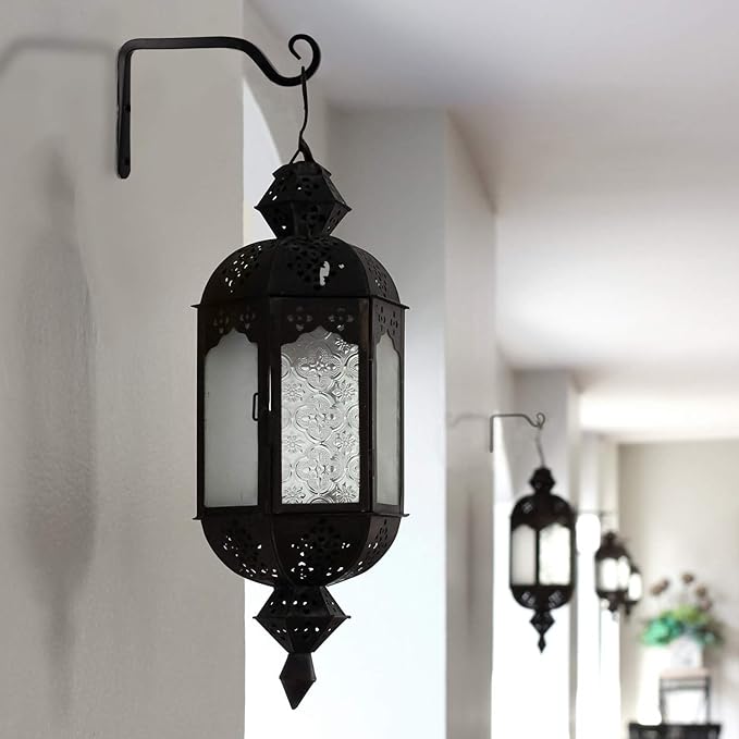 2 Pack 6 Inch Plant Hanger Indoor Outdoor, Hanging Plant Bracket Wall Hooks - Image 3