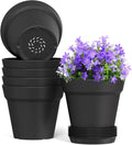 7 Inch Thick Plastic Plant Pots by WSMKSZ