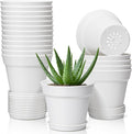 T4U Flower Pots 18-Pack, 5 Inch Plant Pot by T4U
