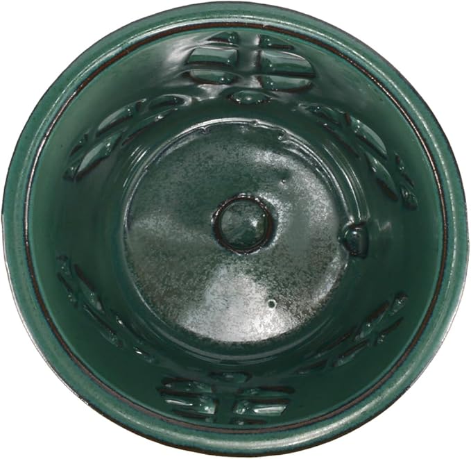 W&W Orchid Pot with Holes and Saucer - Image 4