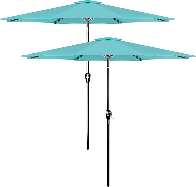 Simple Deluxe 9' Patio Umbrella Outdoor Table Market Yard Umbrella by SimpleDeluxe