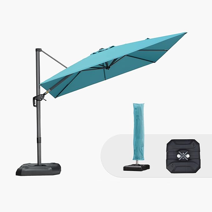 PURPLE LEAF 9'×9' Patio Umbrella by PURPLELEAF