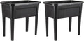 2 Pcs Plastic Raised Garden Beds by ZIWQPIHT