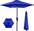 Best Choice Products 7.5ft Heavy-Duty Round Outdoor Market Table Patio Umbrella by BestChoiceProducts