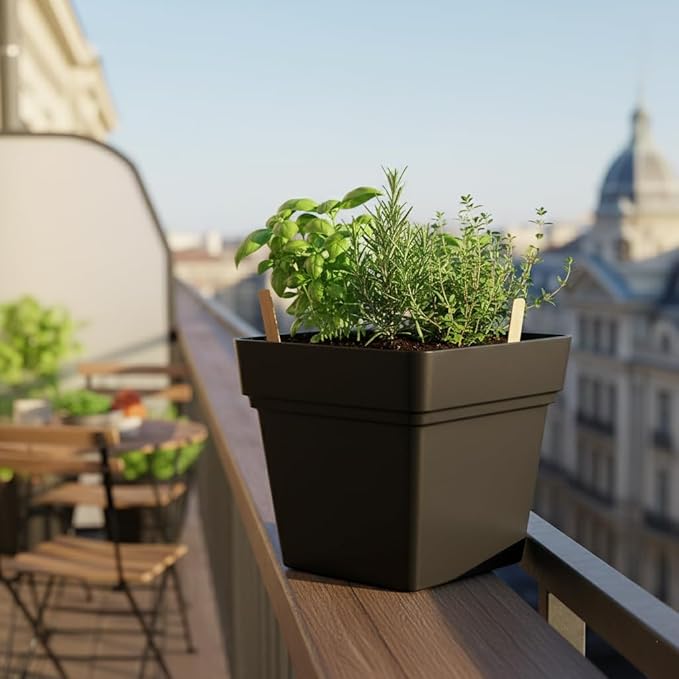 6-Pack 7'' Square Planters - Image 9