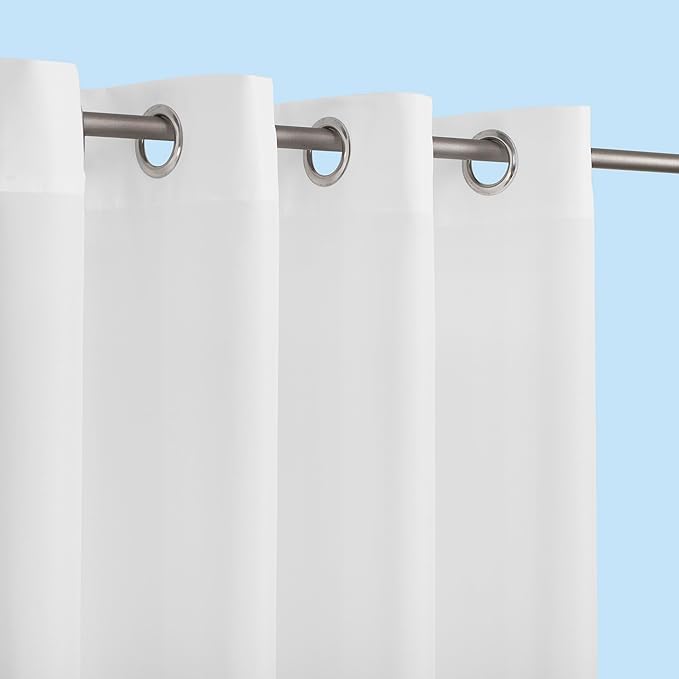 Sun Zero Marina Indoor/Outdoor UV Protectant Energy Efficient Grommet Curtain - Image 2