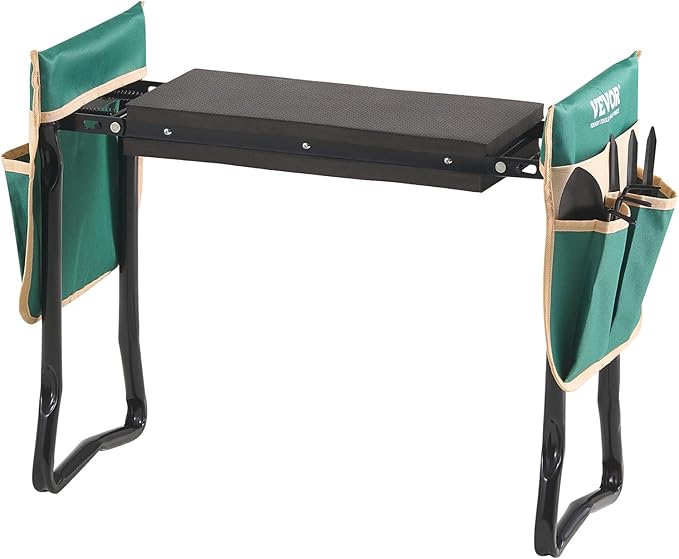 VEVOR Garden Kneeler and Seat, 330 lbs Load Capacity, Foldable Garden Stool - Image 9