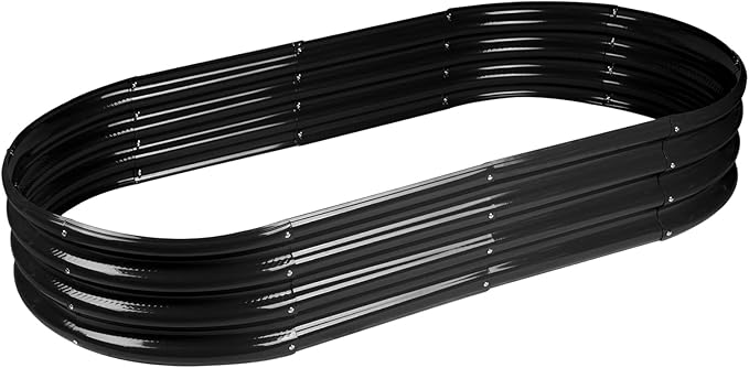 Raised Garden Bed Galvanized Planter Box Outdoor, Rot-Resistant Metal Garden by RaisedGardenBed